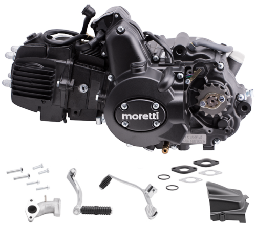Silnik Moretti poziomy 154FMI 125cc 4T 4-biegowy