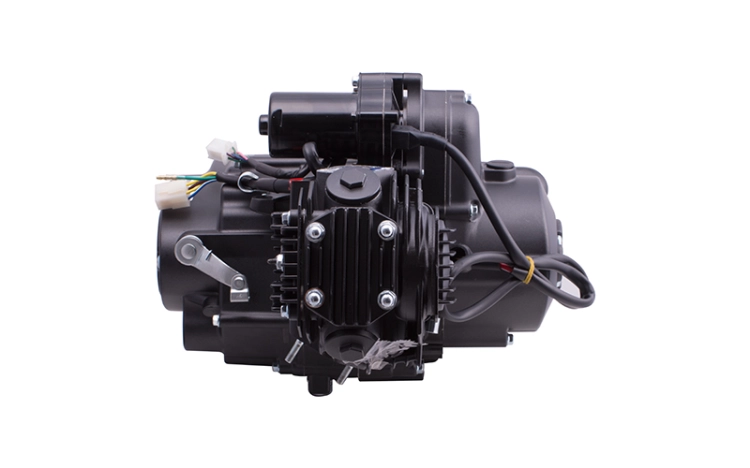 Silnik Moretti poziomy 152FMH, 110cc 4T, 4-biegowy manual, czarny